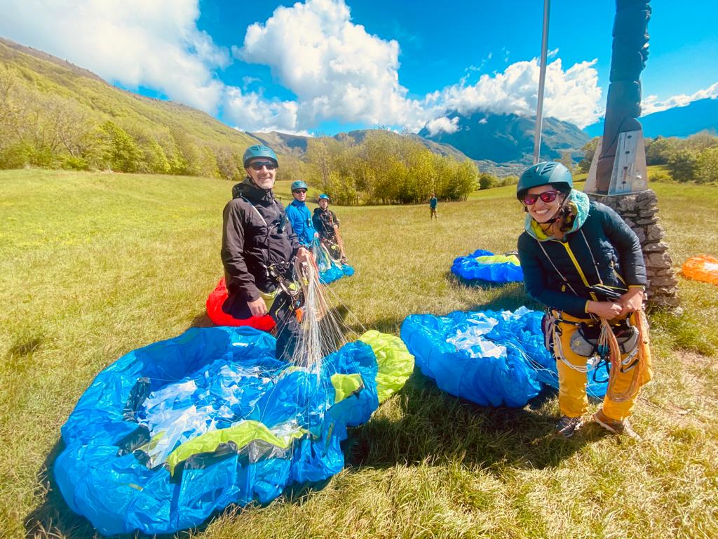 Stage de parapente cross niv 1 Annecy Parapente