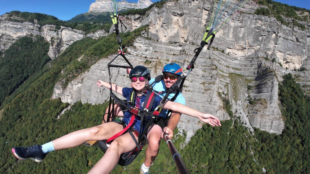 baptême minot Annecy parapente home